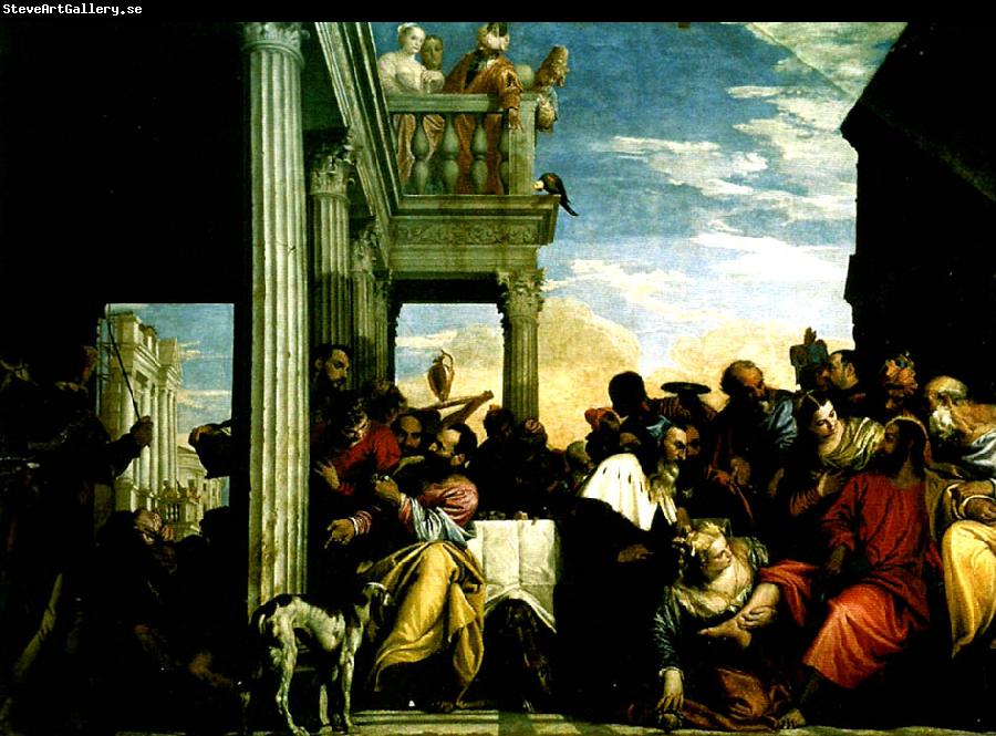 Paolo  Veronese feast in the house of simon